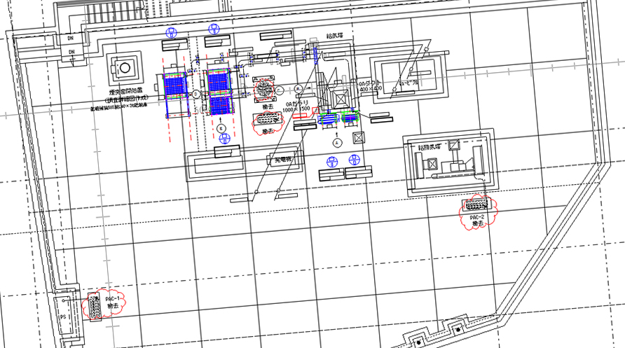 設備施工図面作成事業